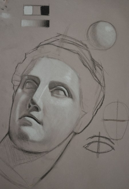 gray tone drawing for blog